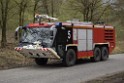 Waldbrand Wahner Heide Troisdorf Eisenweg P389